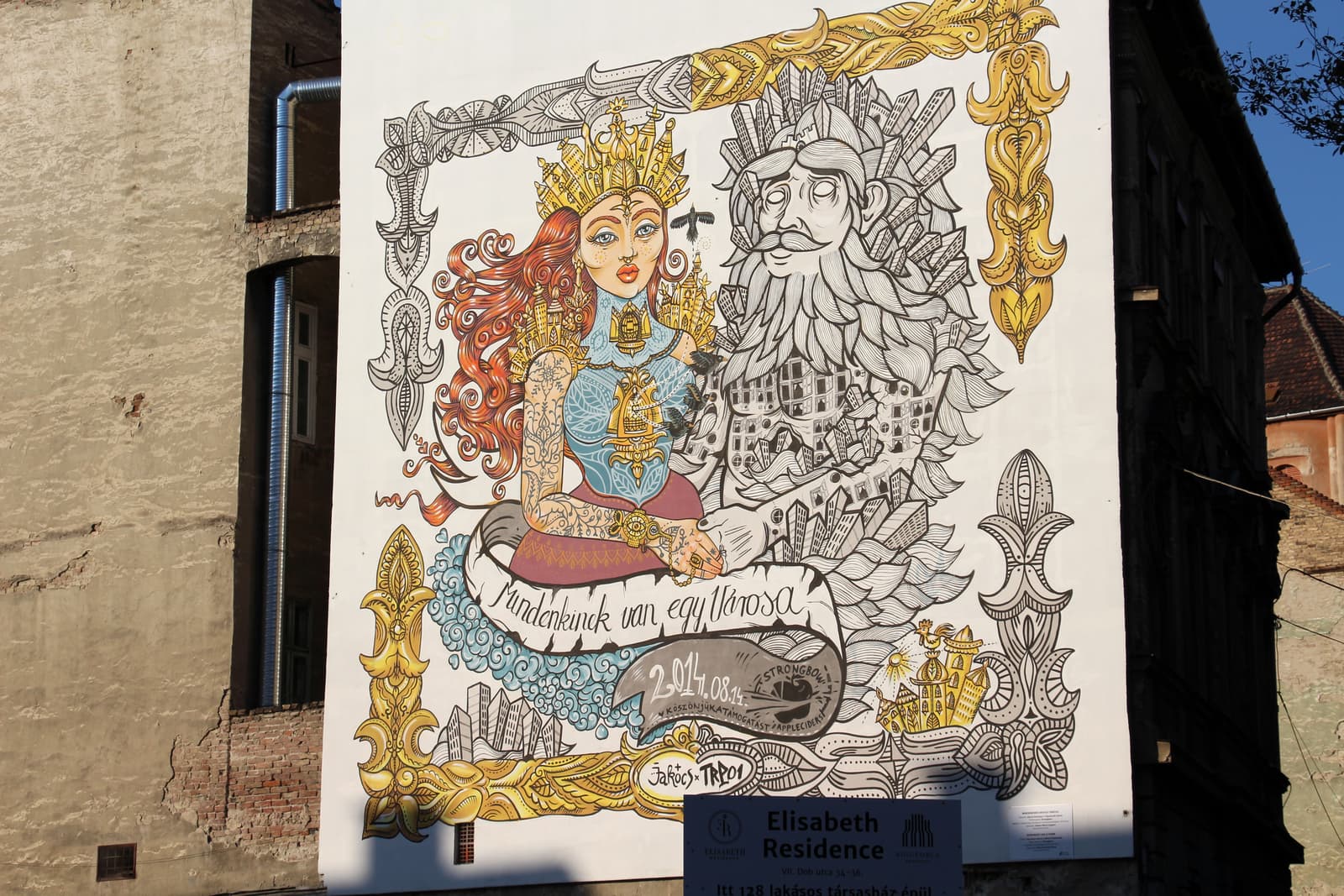 Színes Város murálok (Street Art)