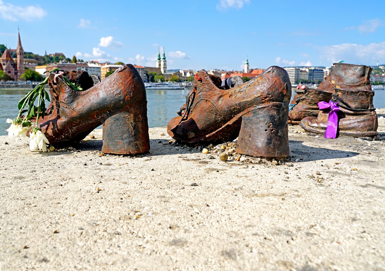 Shoes on the Danube Bank